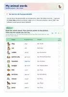 Vorschau - Unterrichtsreihen - Animals and Pets | Wortschatzpaket + Lernzielkontrolle | Bildkarten, Spiele, Pets in Britain | Englisch Klasse 3/4 | mit Lösungen - Seite 2