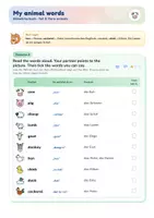 Vorschau - Unterrichtsreihen - Animals and Pets | Wortschatzpaket + Lernzielkontrolle | Bildkarten, Spiele, Pets in Britain | Englisch Klasse 3/4 | mit Lösungen - Seite 3