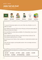 Vorschau - Arbeitsblätter - Ordnung und Klassenämter — Klassenleiterstunde Klasse 1–2: soziales Lernen mit Bildkarten, 4 Arbeitsblättern und Lösungen - Seite 3