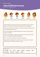 Vorschau - Arbeitsblätter - Klassenleiterstunde Paket 2: Ich und meine Gefühle — 5 komplette Einheiten (Klasse 2 bis 3) mit Bildkarten, Arbeitsblättern und Lösungen - Seite 3