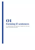 Vorschau - Unterrichtsreihen - If-Clauses Type 1 | Arbeitsheft + 2 Klassenarbeiten | if + simple present, will-Falle, unless | Englisch Klasse 7 | mit Lösungen - Seite 3