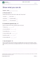 Vorschau - Unterrichtsreihen - ENGLIVA CHECK: Unit 15 · Caring for animals (MORE! 2, LP 2023) – Lernzielkontrolle & Test - Seite 1