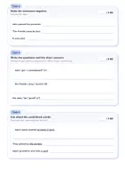 Vorschau - Unterrichtsreihen - Simple Past | Arbeitsheft + 2 Klassenarbeiten | regelmäßige und unregelmäßige Verben, Vergangenheit | Englisch Klasse 5/6 | mit Lösungen - Seite 2