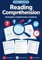 Vorschau - Arbeitsblätter - Reading Comprehension Klasse 10 üben - Deckblatt