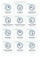 Vorschau - Arbeitsblätter - Time and Daily Routine | Arbeitsheft, Bildkarten, Spiele + Lernzielkontrolle | Uhrzeit, Tagesablauf | Englisch Klasse 3/4 | mit Lösungen - Seite 3