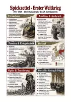 Vorschau - Arbeitsblätter - Erster Weltkrieg: Überblick + Aufgaben – Geschichte Sek I Klasse 9-10 - Deckblatt