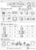 Vorschau - Arbeitsblätter - Unser Geld - Euro und Cent - Unterrichtssequenz für die 2. Klasse Mathematik und HSU - Seite 1