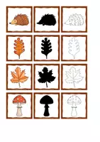 Vorschau - Anderer Materialtyp - Herbst Igel Immer 3 (Legekärtchen) - Seite 2