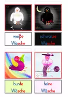 Vorschau - Fördermaterial/Inklusion - Wäschekorb-Beschriftung für Kinder | Wäsche sortieren & Ordnung im Haushalt mit Karl Kanari - Seite 2