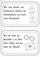 Vorschau - Aufgabenkarten - Fermi-Kartei Bücher & Schülerbücherei | Mathematik Klasse 4 - Seite 2