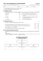 Vorschau - Arbeitsblätter - Das Römische Reich – Tests und Klassenarbeiten Geschichte Klasse 6 mit Lösungen | Geschichtsträchtig - Seite 3