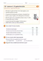 anteprima - Esercizi - Comprensione del testo classe seconda gratis: 2 letture - Pagina di copertina
