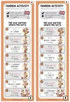 Vorschau - Fördermaterial/Inklusion - Prepositions of Place / Ortspräpositionen – Präpositionen Englisch Wortschatz üben | Vocabulary Partnerarbeit 3.–5. Klasse - Seite 3