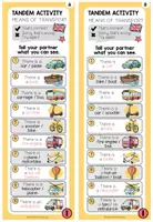 Vorschau - Fördermaterial/Inklusion - Means of Transport / Transportation – Verkehrsmittel Englisch Wortschatz üben | Vocabulary Partnerarbeit 4.–6. Klasse - Seite 3