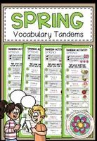 Vorschau - Arbeitsblätter - Spring / Frühling Englisch, Englischunterricht, Spring Vocabulary, Frühlingswortschatz, Arbeitsblätter, Übungen, Spiele, Lernkarten, Bildkarten, Speaking Activities, Wortschatz, Unterrichtsmaterial | Materialpaket Klasse 3, 4, 5, 6 - Seite 1