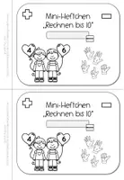 Vorschau - Arbeitsblätter - Rechnen bis 10 | Mini-Heft Addition Subtraktion Klasse 1 - Seite 3