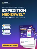 Vorschau - Unterrichtsreihen - Leben in der Medienwelt - Lernjob 7–9: Fake News, KI - Deckblatt