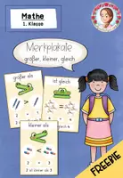 Vorschau - Poster - Größer kleiner gleich Klasse 1 | Merkplakate Mathe - Deckblatt