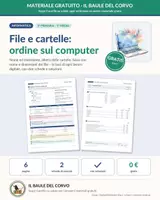 anteprima - Esercizi - File e cartelle sul computer – GRATIS - Pagina di copertina