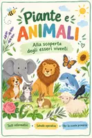 anteprima - Materiale interattivo - Piante e animali - alla scoperta degli esseri viventi - Pagina di copertina