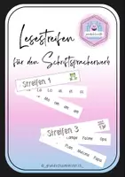 Vorschau - Arbeitsblätter - Lesestreifen für den Schriftpracherwerb - Deckblatt