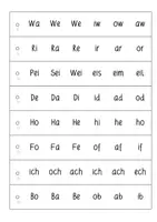 Vorschau - Arbeitsblätter - Lesestreifen für den Schriftpracherwerb - Seite 3