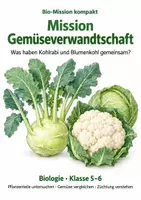 Vorschau - Stundenentwürfe - Pflanzenorgane und Auslesezüchtung bei Kohlgemüse – Mission Gemüseverwandtschaft | Biologie-Mission Klasse 5-6 - Deckblatt