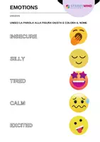 anteprima - Esercizi - Indovina le Emozioni - Guess the Emotions /Inglese Beginner - Pagina 2
