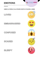 anteprima - Esercizi - Indovina le Emozioni - Guess the Emotions /Inglese Beginner - Pagina 3