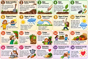 Vorschau - Spiele - Das Dankbarkeits-Labyrinth – Erntedank-Spiel für Religion Klasse 3–6 | 40 Aktionskarten - Seite 2
