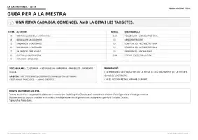 Vista previa - Hojas de trabajo - La Castanyada I3-I4 | Fitxes en català - página 1