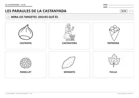 Vista previa - Hojas de trabajo - La Castanyada I3-I4 | Fitxes en català - página 2
