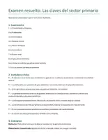 Vista previa - Unidades / Secuencias / Situaciones de Aprendizaje - PACK SECTOR PRIMARIO: Presentación, Examen y Solucionario - página 1