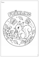 Vorschau - Mal- und Bastelvorlagen - Ausmalbilder - Frühling - Seite 3