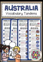 Vorschau - Stundenentwürfe - Australia / Australien – Englisch, Landeskunde, Materialpaket, Culture, Country, Sehenswürdigkeiten, Geografie, Geschichte, Reading, Vocabulary, Wortschatz, Writing, Speaking | Unterrichtsreihe, Klasse 4, 5, 6, 7, 8, Sekundarstufe - Seite 1