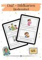 Vorschau - Fördermaterial/Inklusion - Bildkarten: Redemittel | Sprachhilfe & Orientierung | DaZ | Anfangsunterricht - Deckblatt