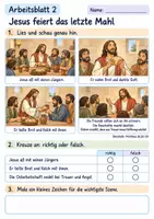 Vorschau - Arbeitsblätter - Jesus lebt – Ostern | Religion Klasse 2 Arbeitsblätter | Evangelische Religionslehre | 10 Arbeitsblätter als PDF - Seite 2