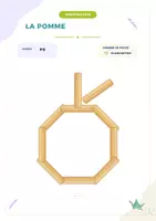 Aperçu - Apprentissages en autonomie - 30 modèles de construction avec des planchettes – Kapla – Petits bâtisseurs – PS MS GS - Page 2