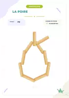 Aperçu - Apprentissages en autonomie - 30 modèles de construction avec des planchettes – Kapla – Petits bâtisseurs – PS MS GS - Page 3