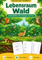 Vorschau - Arbeitsblätter - Lebensraum Wald Klasse 3-4 – Stockwerke - Deckblatt