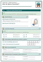 Vorschau - Arbeitsblätter - DaZ/DaF A1: Kontaktdaten und Berufe - Seite 3