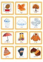 Vista previa - Refuerzo / NEE / Materiales de apoyo - tarjetas de vocabulario - página 3