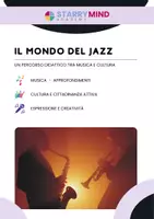 anteprima - Materiale interattivo - Jazz a Scuola: Viaggio nella Musica e nella Creatività - Pagina di copertina