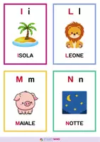 anteprima - Esercizi - Impara l'Alfabeto con le Flashcards / Italiano - Pagina 3