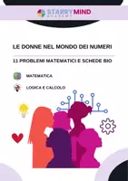 anteprima - Esercizi - La Festa delle Donne e i Numeri - 8 Marzo e Matematica - Pagina di copertina