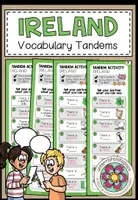 Vorschau - Fördermaterial/Inklusion - English Vocabulary Tandem Activities – Wortschatz üben | Tandembögen für Partnerarbeit | Sparpaket 3.–6. Klasse - Seite 1