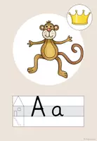 Vorschau - Merkblätter - Anlautplakate Buchstaben Grundschrift 1. Klasse - Seite 2