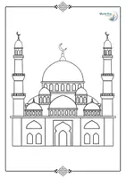 Vorschau - Mal- und Bastelvorlagen - Ramadan Ausmalbilder für die Grundschule - Seite 2