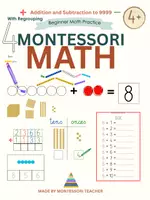 zapowiedź - 129 stron|Montessori Matematyka + i - do 9999| Karty Pracy - obwoluta