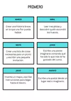 Vista previa - Juegos / Gamificación - Pack Retos mensuales de Lengua y Matemáticas - página 1